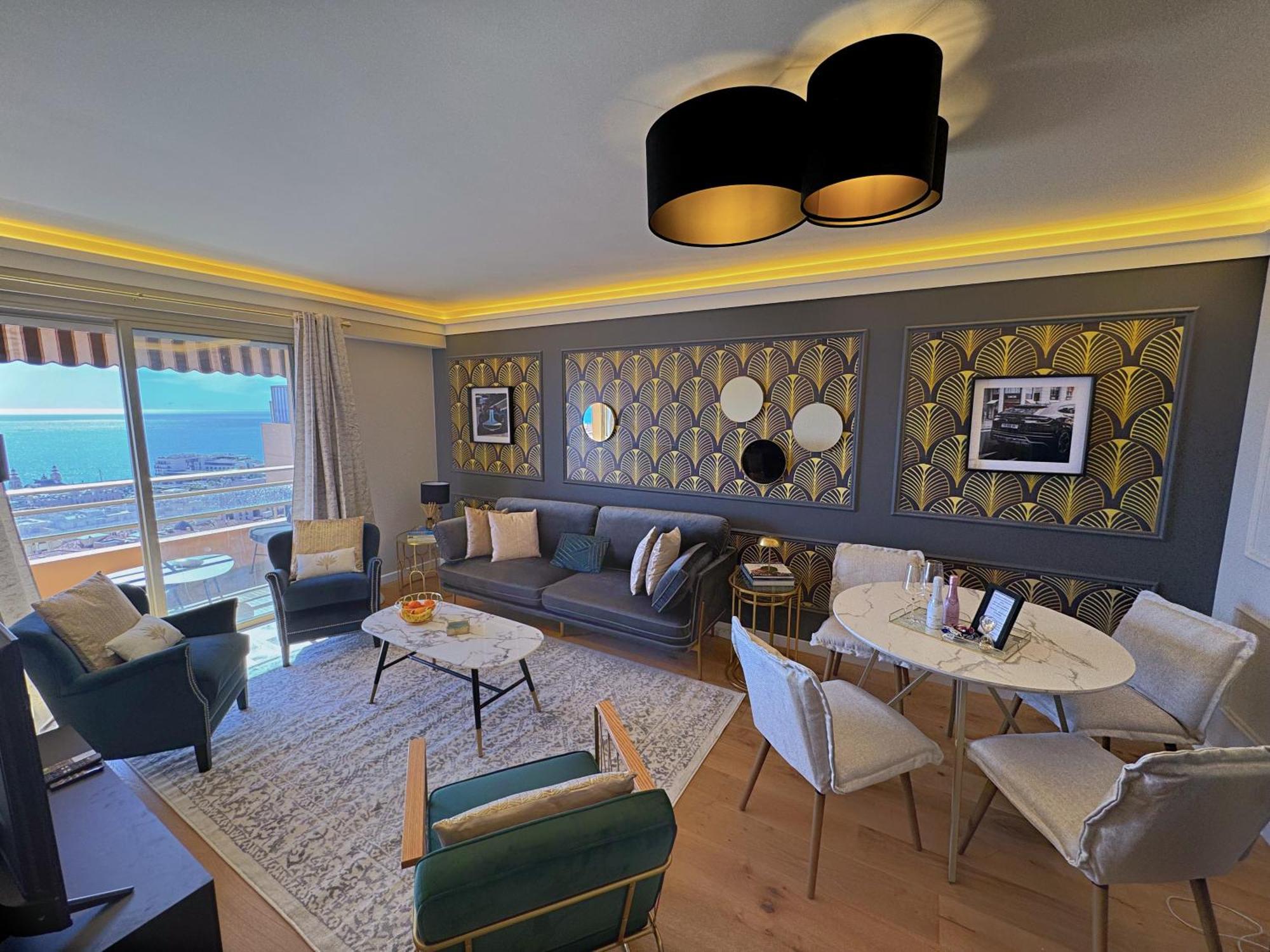 Luxury Monte Carlo- Seaview, Champagne & Ac Beausoleil