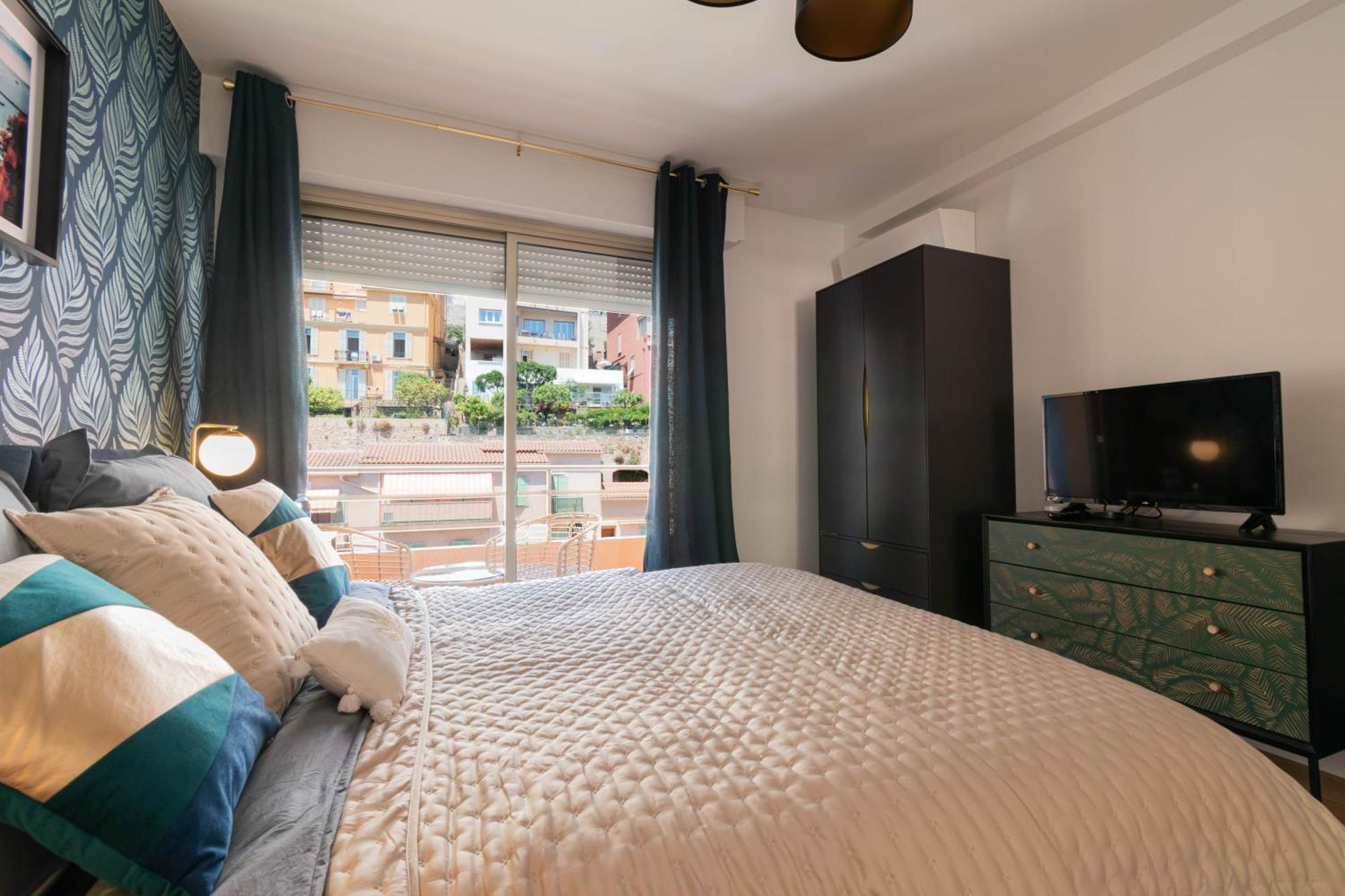 Luxury Monte Carlo- Seaview, Champagne & Ac Apartment